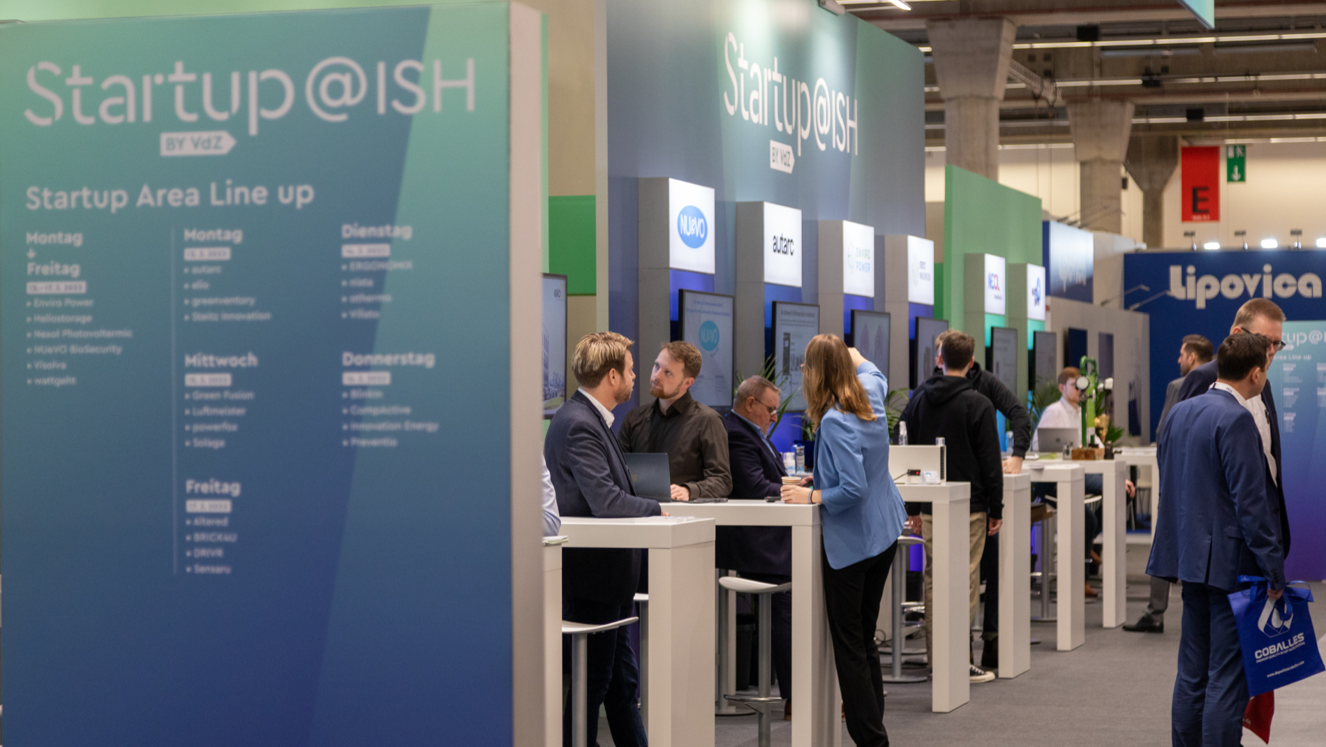 Startup@ISH stand