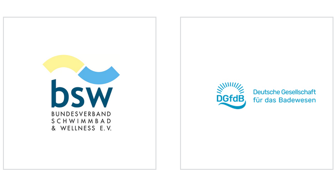 Logos von DGfdB und bsw